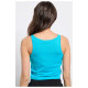 Bodytalk Γυναικεία αμάνικη μπλούζα Crop Top